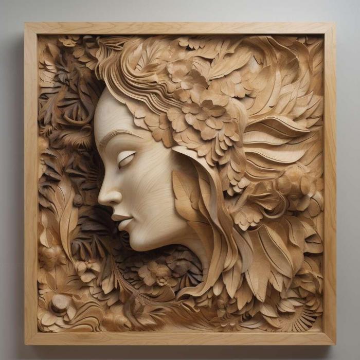 نموذج ثلاثي الأبعاد لآلة CNC 3D Art 